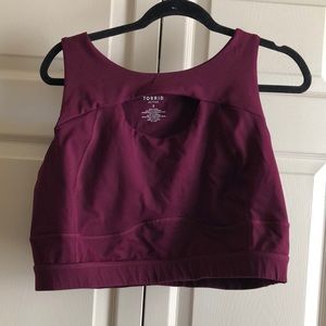 Torrid active sports bra